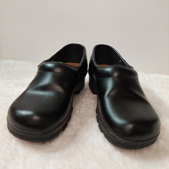 SIKA Black Footwear Birchwood Comfort Work Slip On Shoes - Size 36 (Size 6.5 US) - Picture 2 of 6
